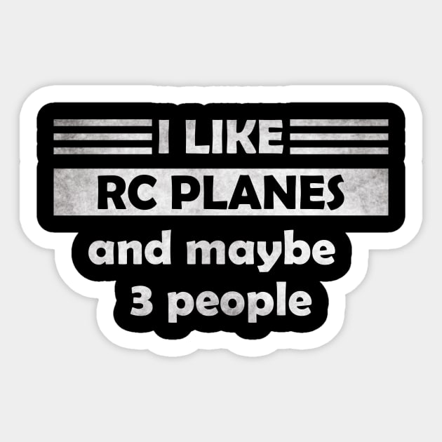 I like rc boats and maybe 3 people Sticker by rohint2